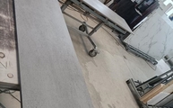 Produktion - Matte Dekton Arbeitsplatten Keon