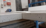 Produktion - Keon Dekton Arbeitsplatten in 2 cm