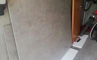 Lieferung in Schwerte der Neolith Fliesen und Sockelleisten Beton neolith