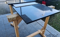 Lieferung der Negro Stellar Silestone Arbeitsplatten in Schwerte 
