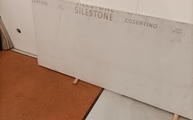 Blanco Norte Silestoneplatten in Seligenstadt geliefert