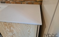 AU200 Beach White Diresco Arbeitsplatte in 1,2 cm