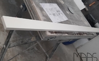 Produktion - Moon White Porcelanosa Wischleiste