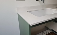 Moon White Porcelanosa Waschtisch in 2 cm