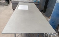 Produktion - Argentium Dekton Arbeitsplatte mit flächenbündigen Ausschnitt