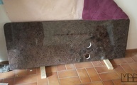 Granit Waschtisch Labrador Antic in St.Wendel geliefert