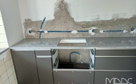 Granit Arbeitsplatten Blanco Alba C in Stäfa geliefert