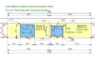 Zeichnung der Dekton Arbeitsplatten