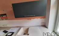 Küchenzeile in Staßfurt mit Chianca di Ostuni Infinity Arbeitsplatte
