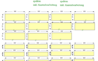 CAD Zeichnung der Schiefer Tritt- und Setzstufen