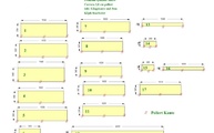 CAD Zeichnung der 17 Agglo Fensterbänke