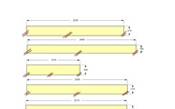 AutoCad Zeichnung für Agglo Fensterbänke