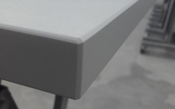 Produktion - Rem Dekton Tischplatte in 2 cm 