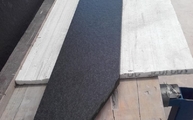 Produktion - Granit Podestplatte Devil Black