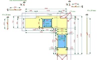 CAD Zeichnung der SapienStone Arbeitsplatten und Abschlussleisten