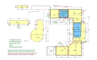 CAD Zeichnung der Küche in Trittau