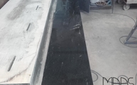 Produktion - Porto Branco Scuro Granit Abdeckplatte