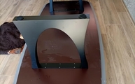 Montage der Porcelanosa Tischplatte Liem Dark in Troisdorf