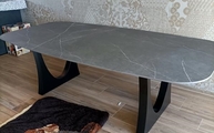 Porcelanosa Tischplatte Liem Dark in Troisdorf montiert