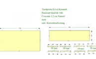 CAD Zeichnung der Level Tischplatten