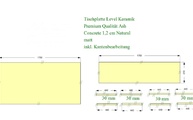 CAD Zeichnung der Level Tischplatten