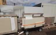 Lieferung in Übach-Palenberg der Danae Dekton Arbeitsplatten