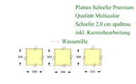 CAD Zeichnung der Schieferplatten