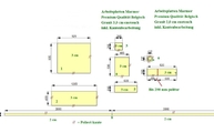 CAD Zeichnung der Kaminabdeckplatten