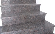 2x viertelgewendelte Granit Treppe Tan Brown in Verden (Aller)