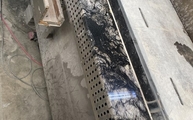 Produktion - Granit Fensterbänke Tropical Storm