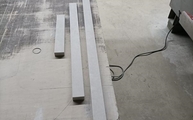 Produktion - 4023 Topus Concrete Caesarstone Wischleisten