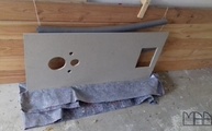 Lieferung der Silestone Wandplatte Coral Clay in  Leizen bei Waren (Müritz)