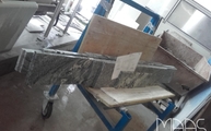Produktion - Viscont White Granit Fensterbänke