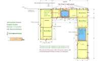 CAD Zeichnung der Silestone Arbeitsplatten für die K0ⁿche in Weiterstadt