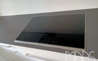 Kochfeld in der Marengo Silestone Arbeitsplatte