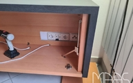 TV Kommode in Wesseling mit Basalt Black Neolith Arbeitsplatten