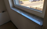 Marmor Fensterbank Bianco Carrara CD in 2 cm