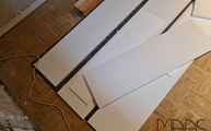 Lieferung in Wesseling der Magna Quarz Fensterbänke Dream White