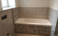 Granit Badezimmer aus dem Granit Imperial White 