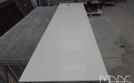 Produktion - Polierte Level Keramik Rückwände White Tinta Unita