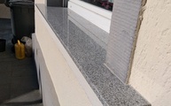 Padang Cristallo TG 34 Granit Fensterbänke in Wesseling montiert