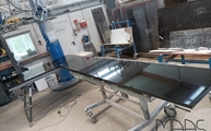 Produktion - Star Galaxy Granit Arbeitsplatte in 2 cm