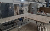 Produktion - Cielo Ivory Granit Arbeitsplatten