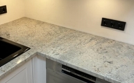 Polierte Cielo Ivory Granit Arbeitsplatte