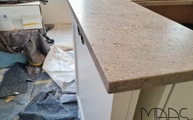 3 cm dicke Granit Arbeitsplatte Astoria Ivory
