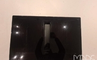 Ceranfeld in der 4601 Frozen Terra Caesarstone Arbeitsplatte