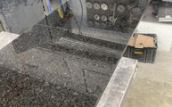 Produktion - Atlantik Black Granit Arbeitsplatte in 2 cm