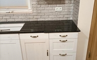 Atlantik Black Granit Arbeitsplatte in 2 cm