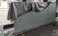 Lieferung der SapienStone Arbeitsplatten Dark Marquina in Wittlich