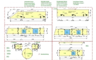 CAD Zeichnung der Porcelanosa Produkte